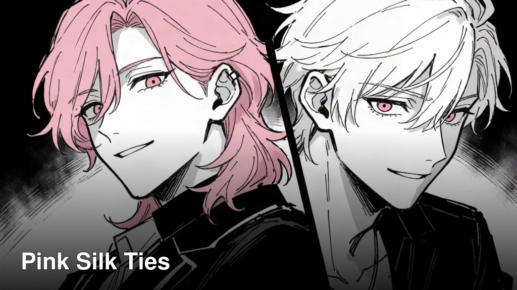 Pink Silk Ties