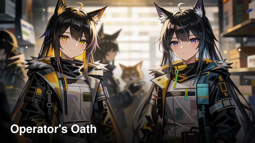 Operator's Oath