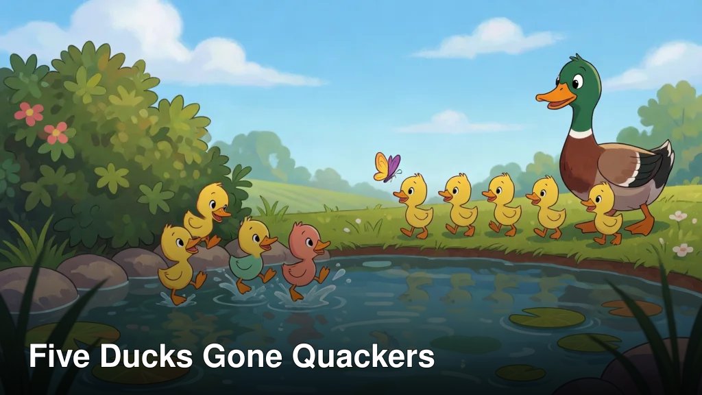 Five Ducks Gone Quackers