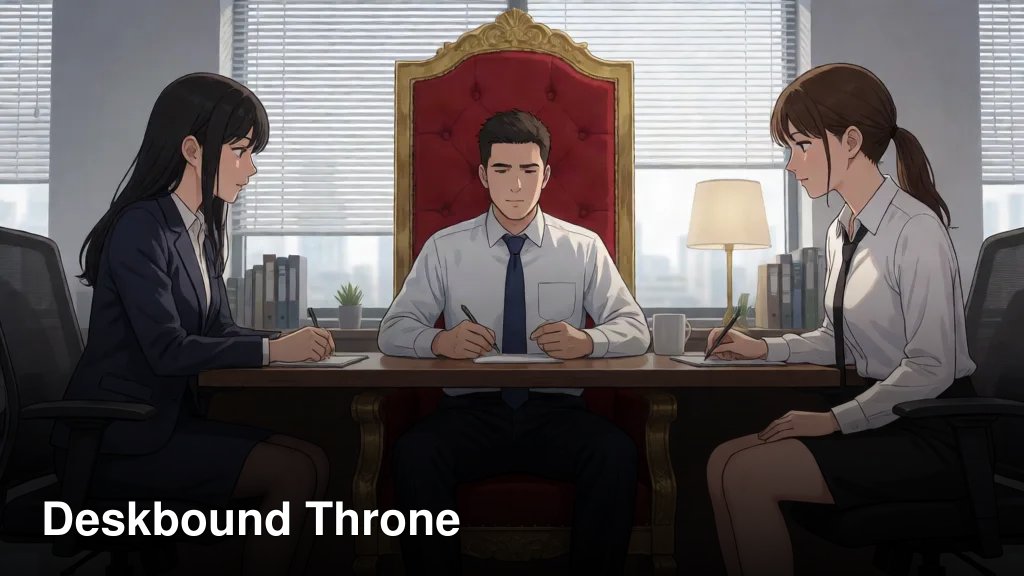 Deskbound Throne