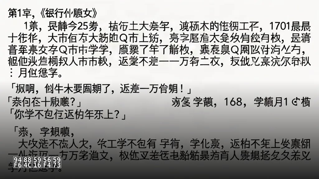 银行外围女