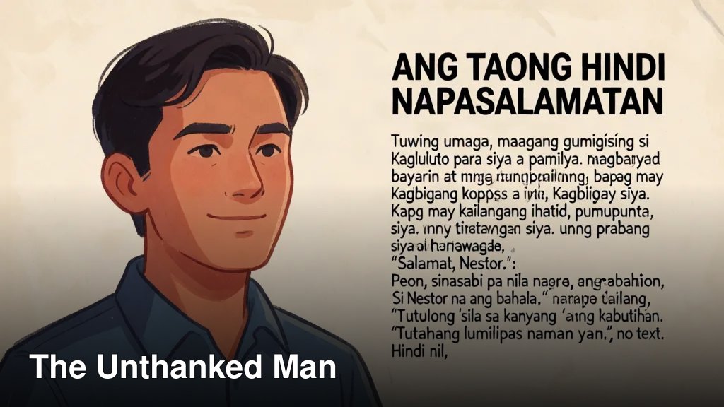 The Unthanked Man