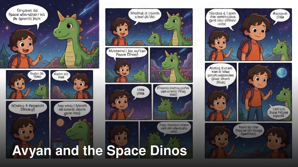 Avyan and the Space Dinos
