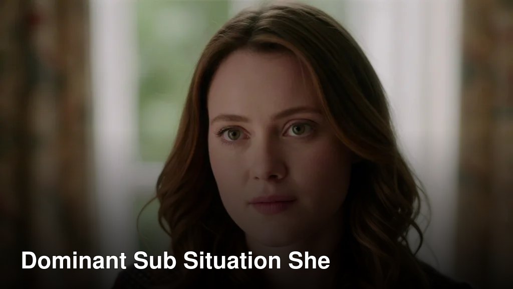Dominant Sub Situation She