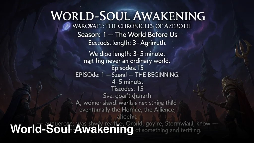 World-Soul Awakening