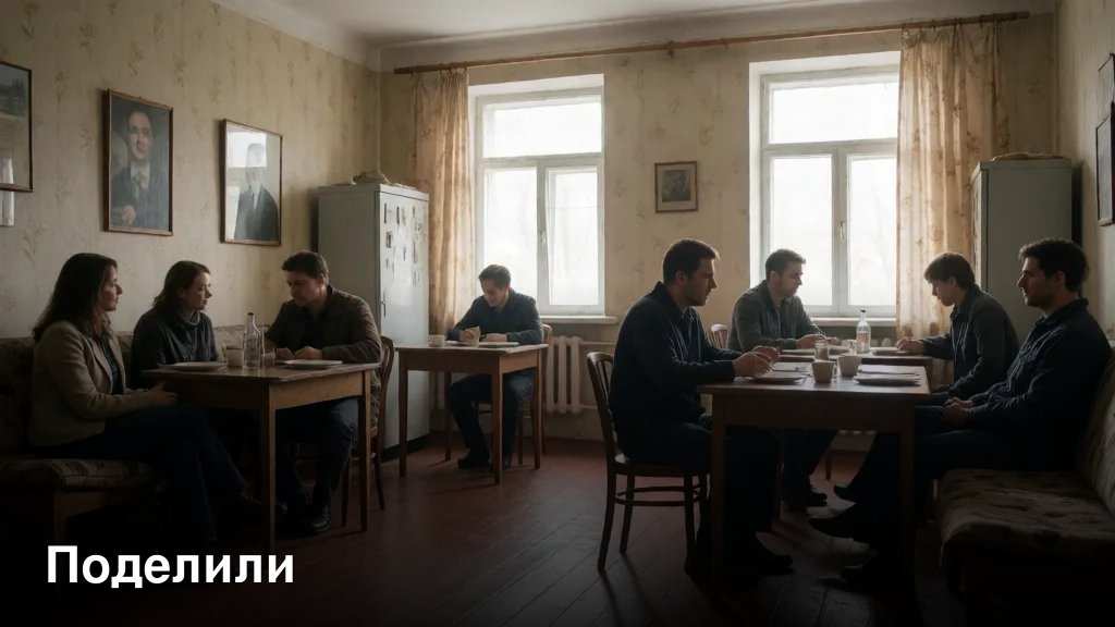 Поделили