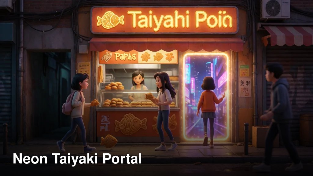 Neon Taiyaki Portal
