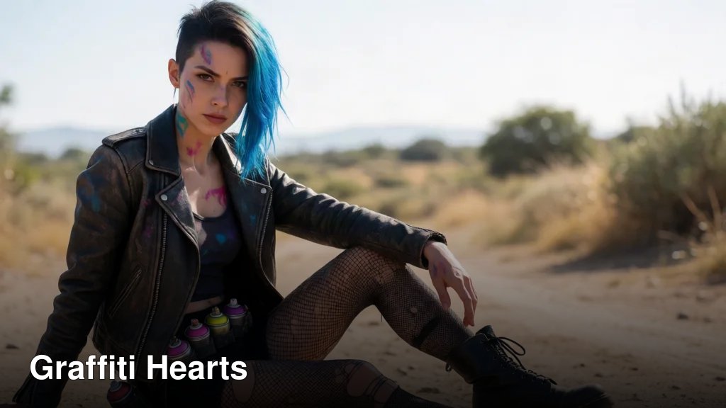 Graffiti Hearts