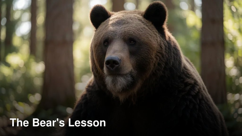The Bear's Lesson