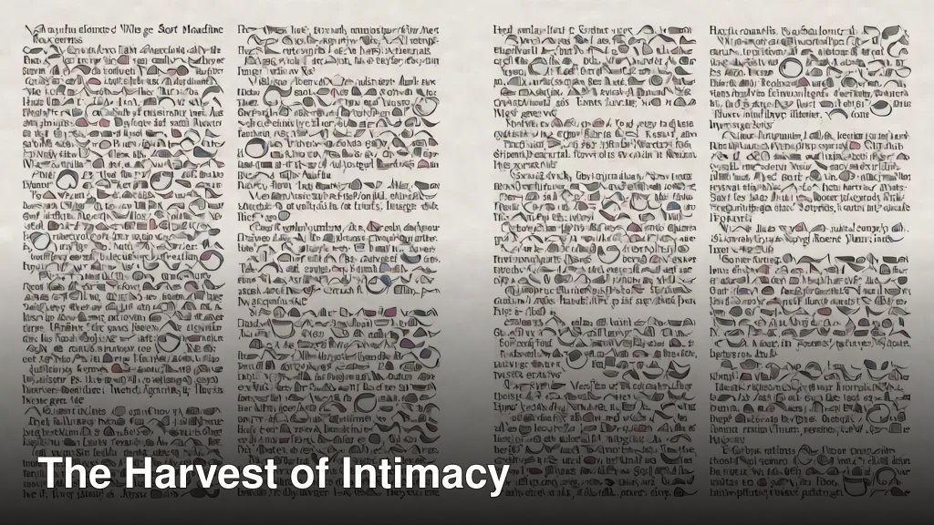 The Harvest of Intimacy