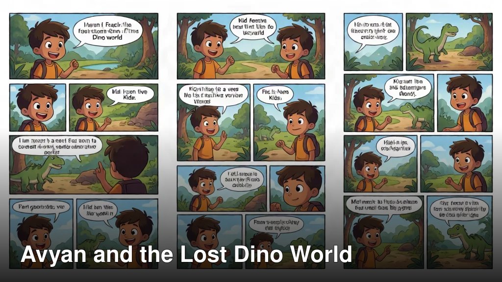 Avyan and the Lost Dino World