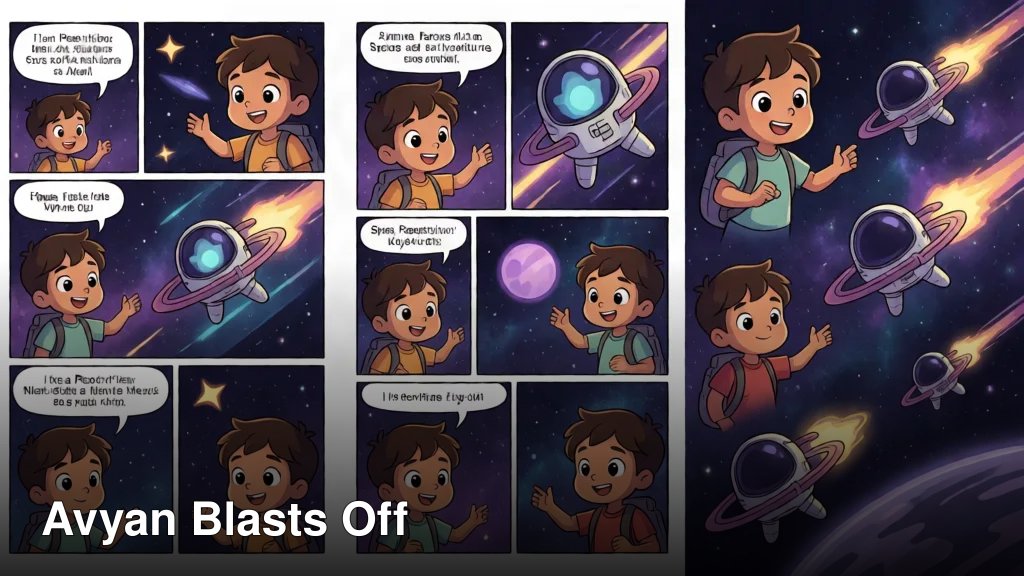 Avyan Blasts Off
