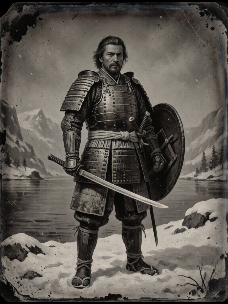 Ancient Warrior Portrait