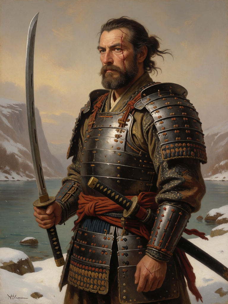 Ancient Warrior Portrait
