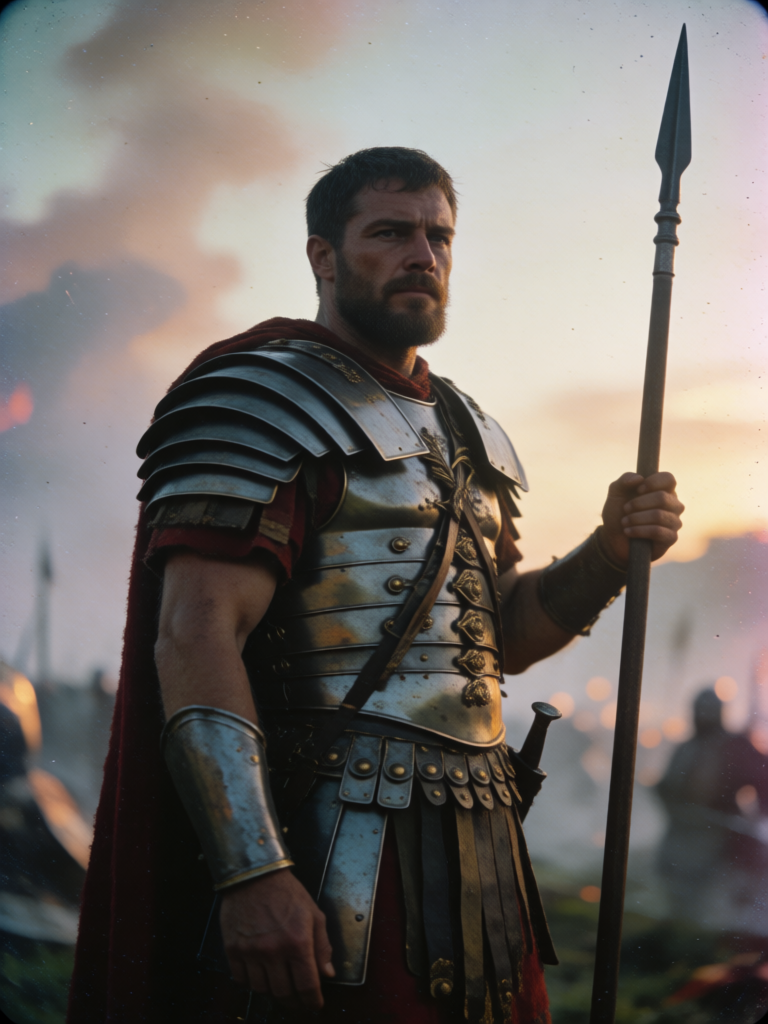 Ancient Warrior Portrait