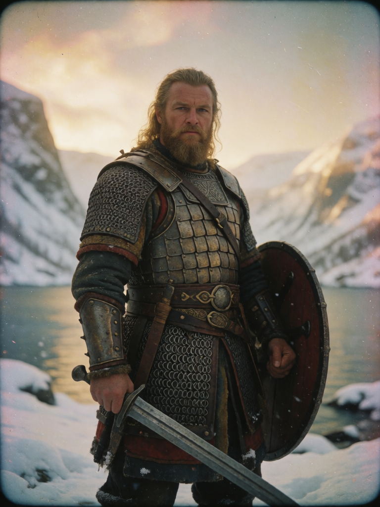 Ancient Warrior Portrait