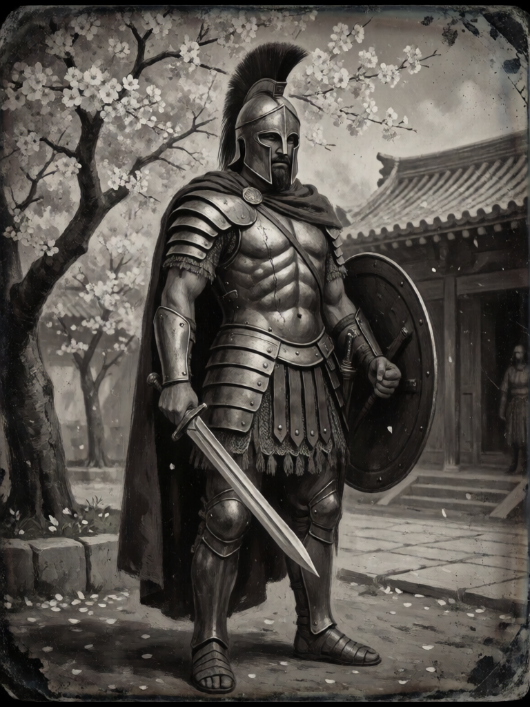 Ancient Warrior Portrait