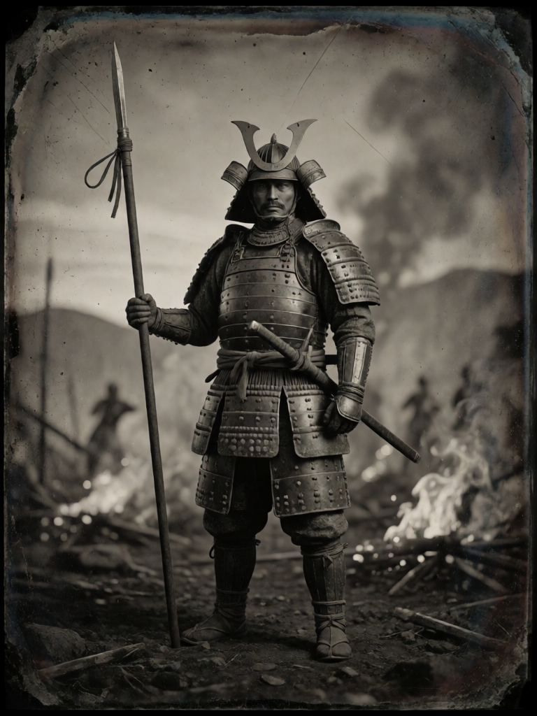 Ancient Warrior Portrait