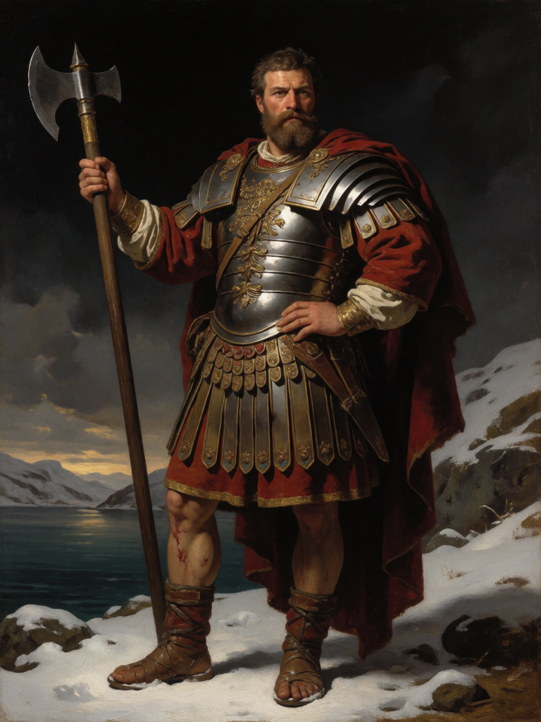 Ancient Warrior Portrait