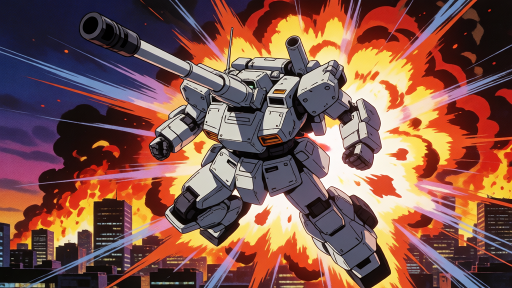 Anime Mecha Splash