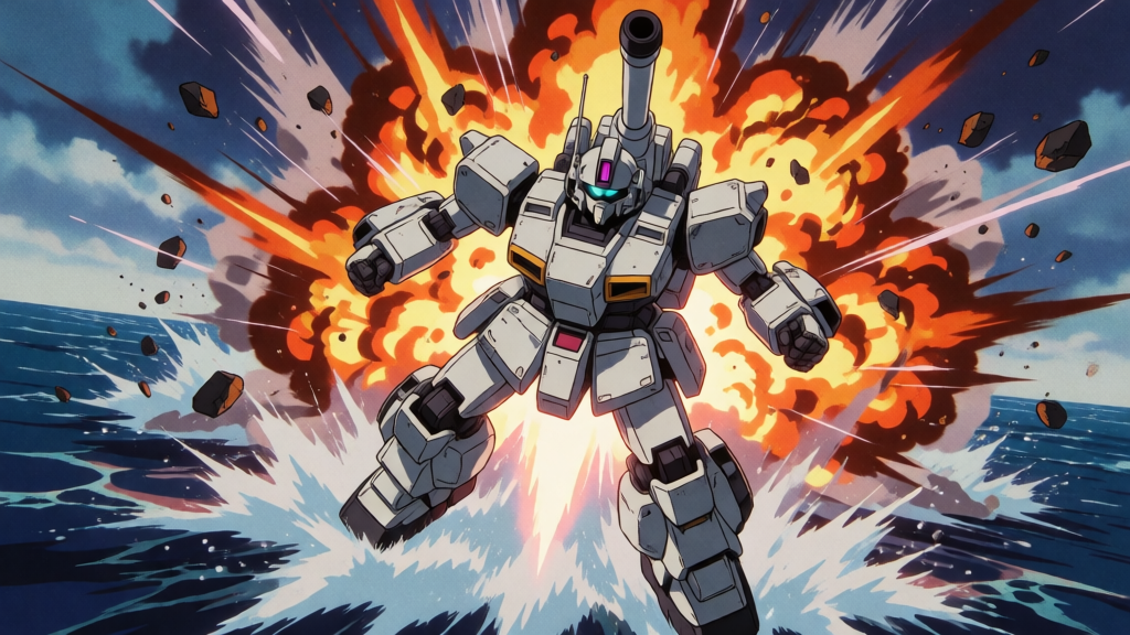 Anime Mecha Splash