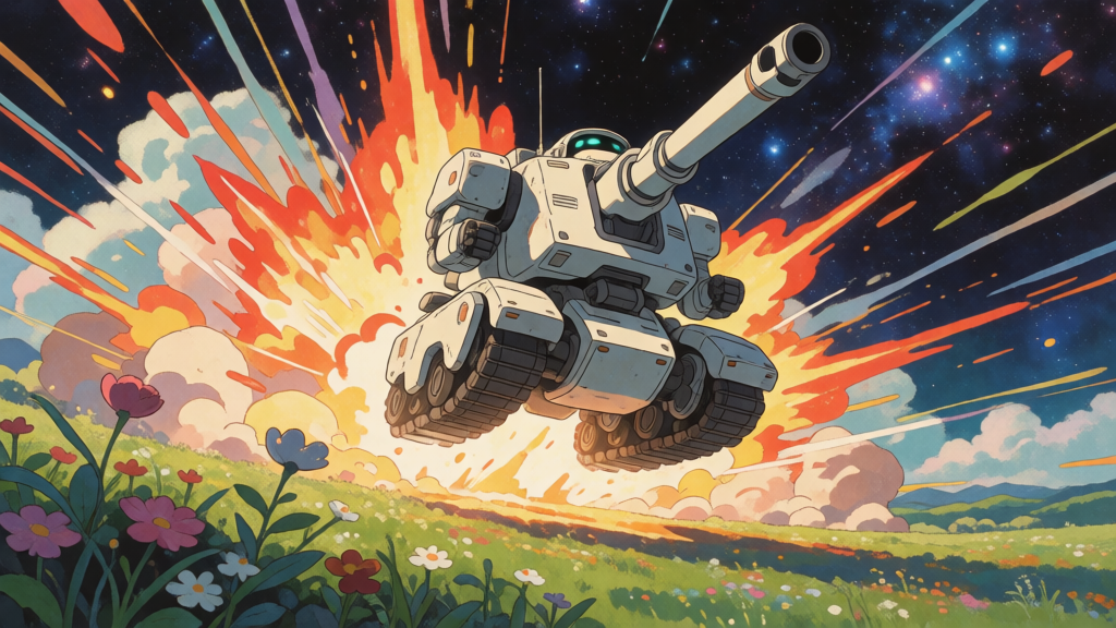 Anime Mecha Splash