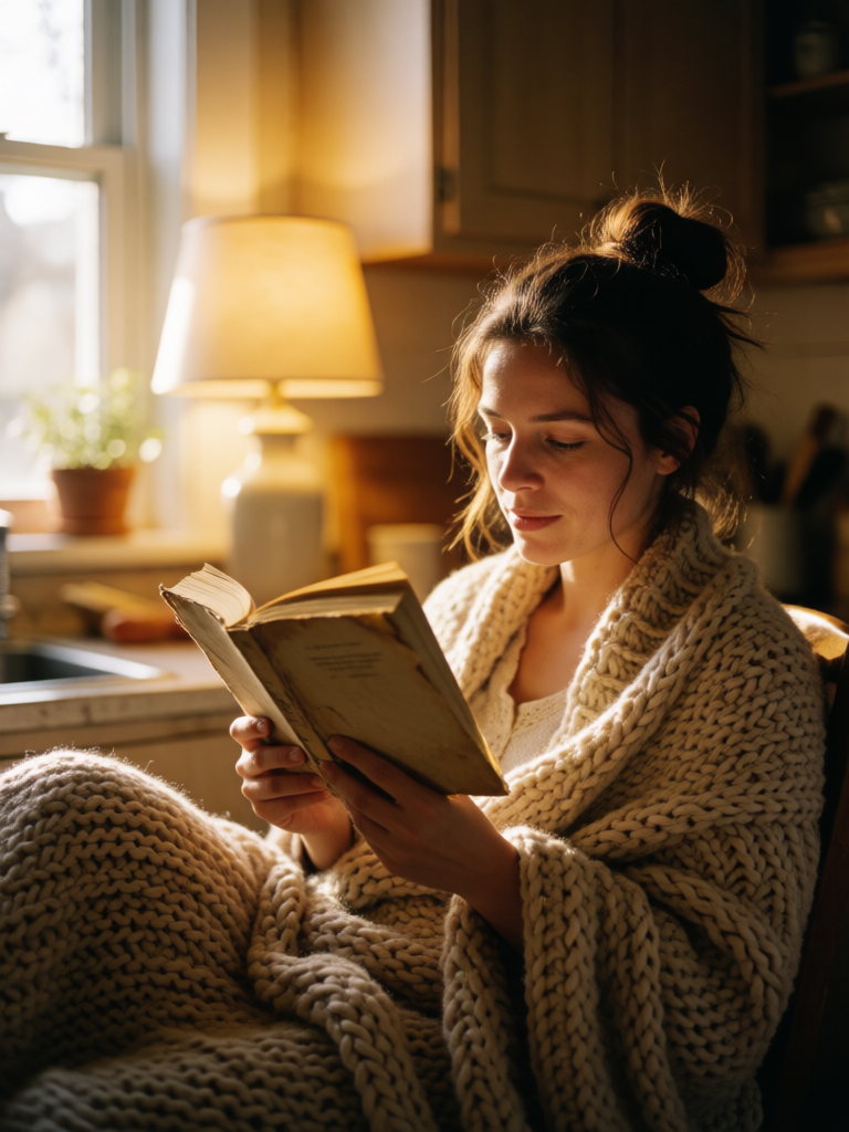 Cozy At-Home Moment