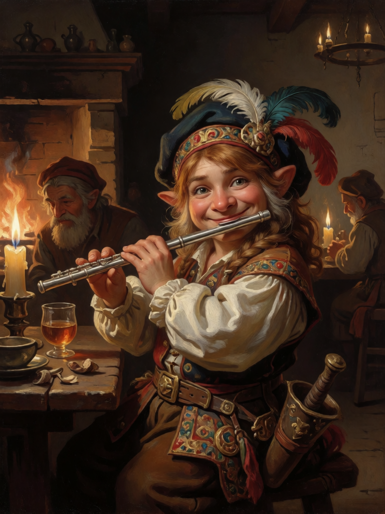 Cozy Tavern Bard