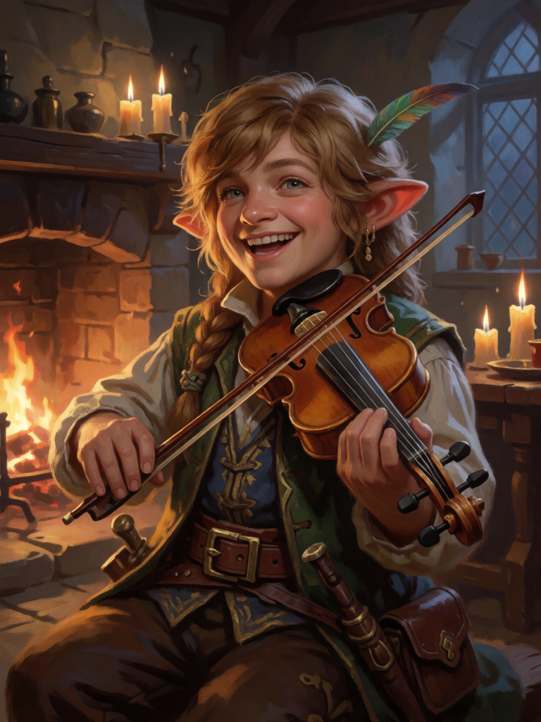 Cozy Tavern Bard