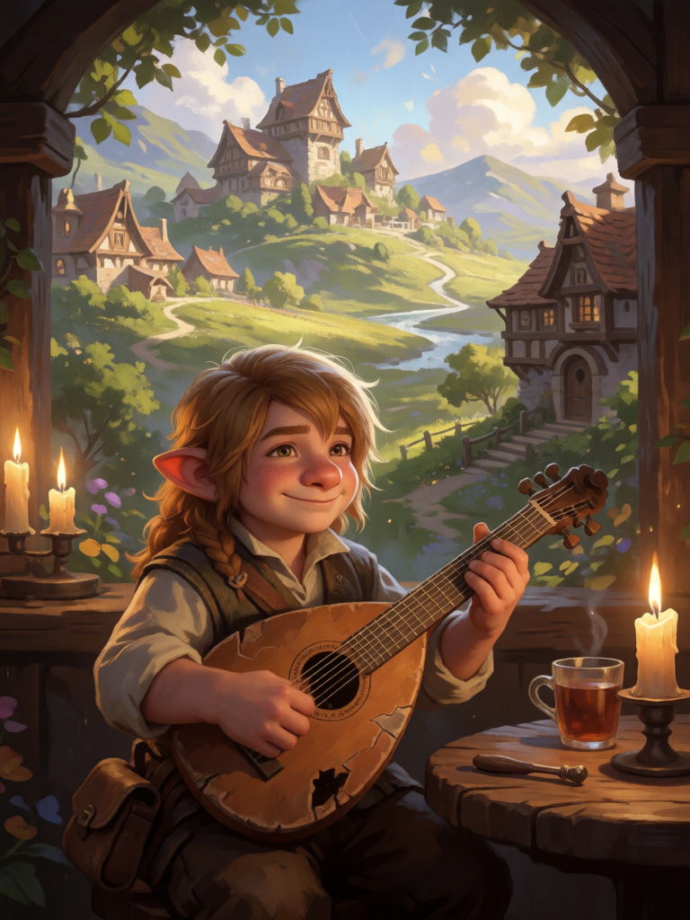 Cozy Tavern Bard