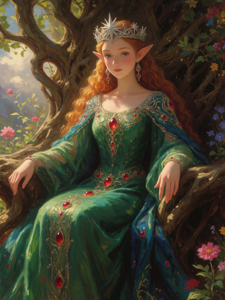 Enchanted Royal Portrait