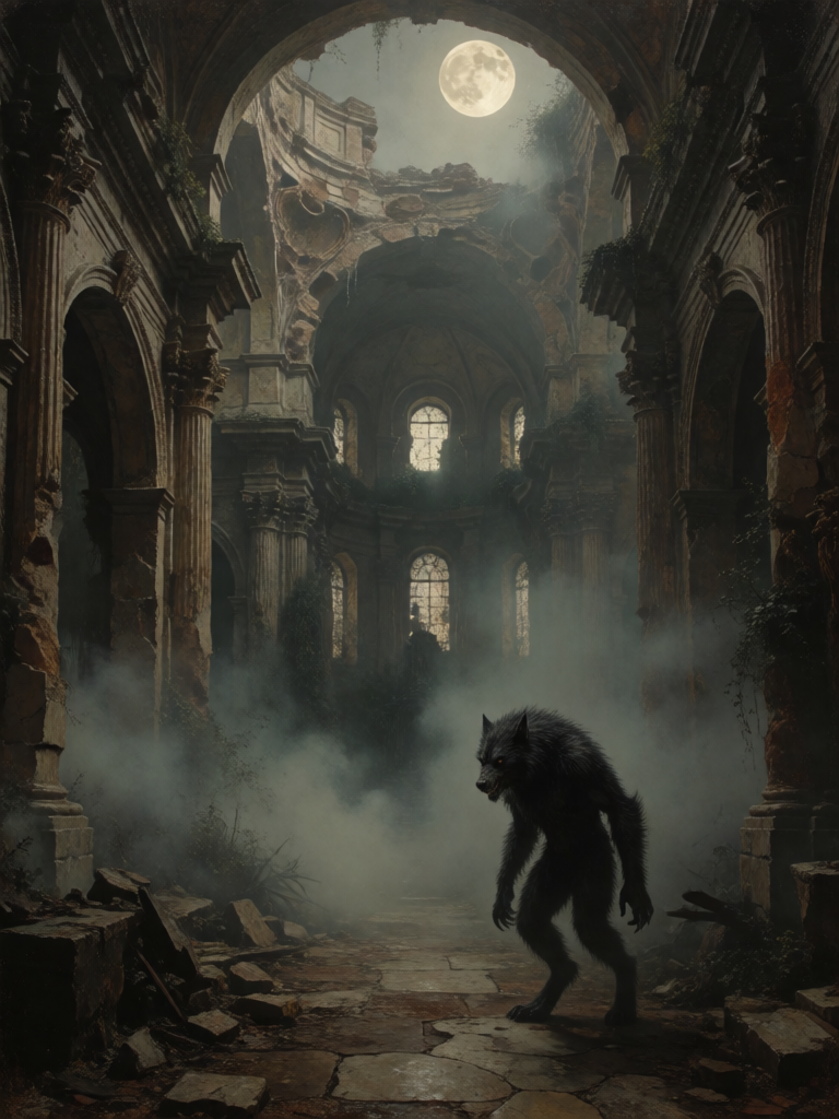 Gothic Horror Scene