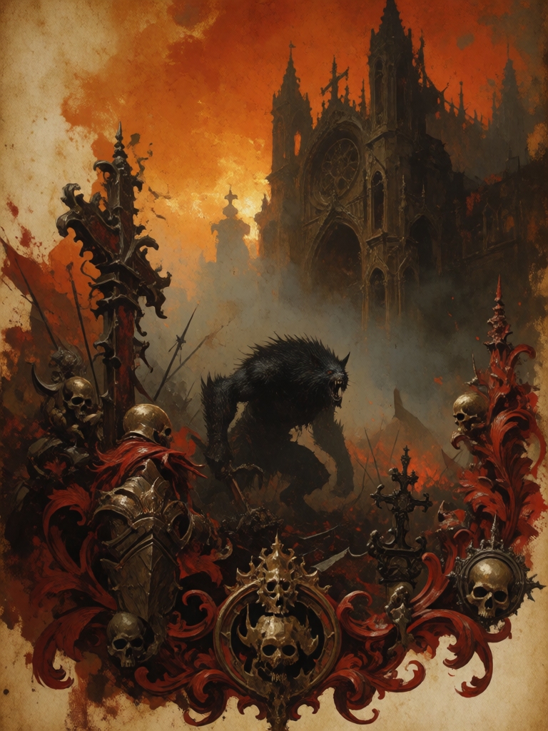 Gothic Horror Scene