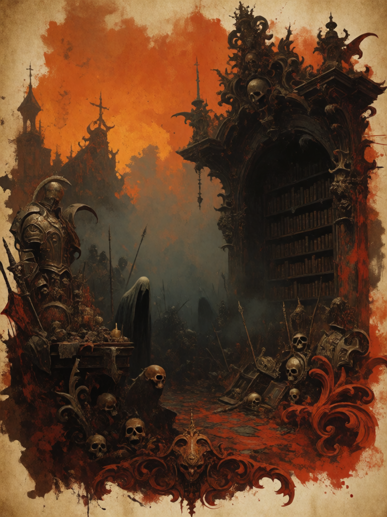 Gothic Horror Scene