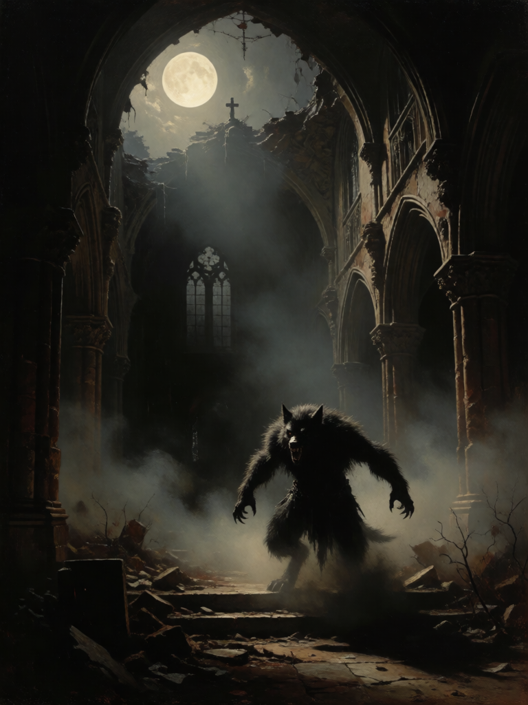 Gothic Horror Scene