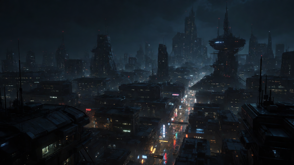 Moody Cityscape