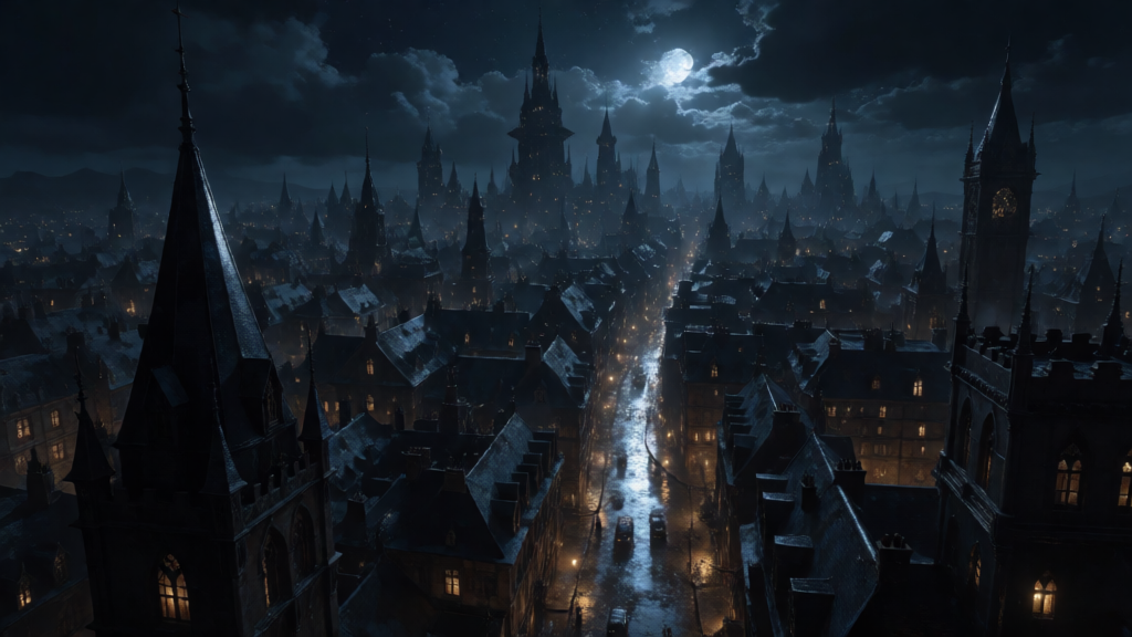 Moody Cityscape