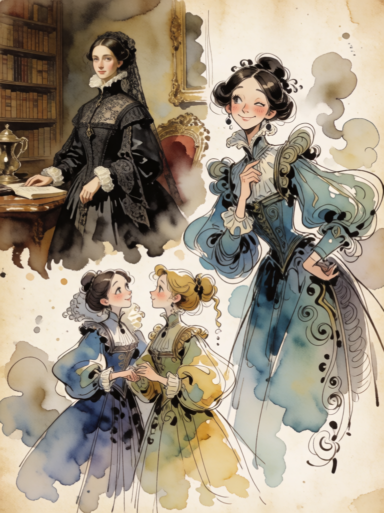 Period Drama Portrait