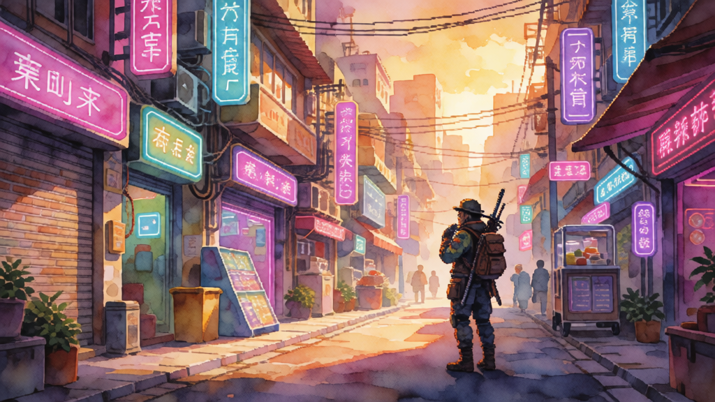 Pixel Art Scene