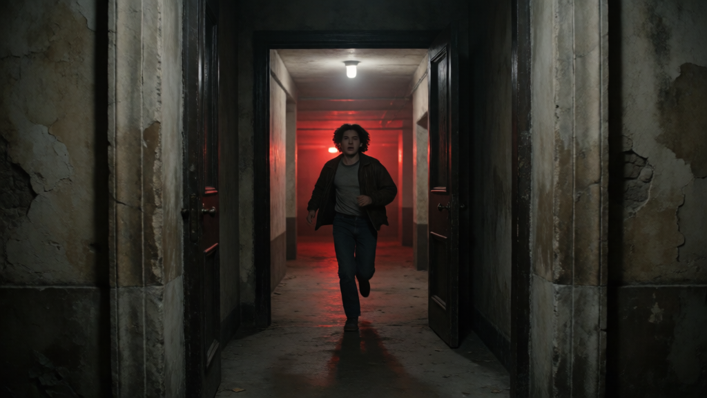 Retro Slasher Film Still