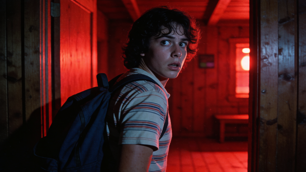 Retro Slasher Film Still
