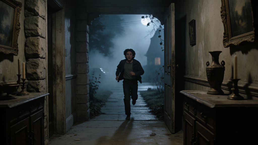 Retro Slasher Film Still