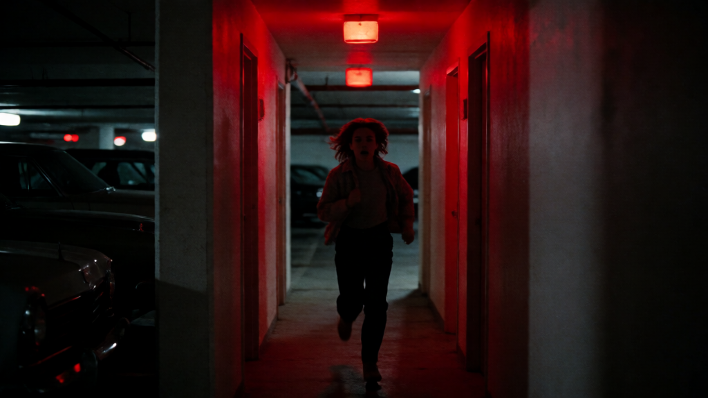 Retro Slasher Film Still