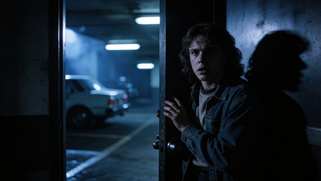 Retro Slasher Film Still