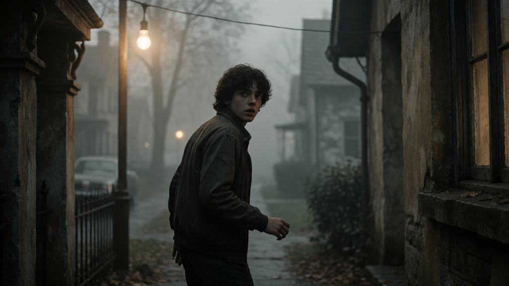 Retro Slasher Film Still