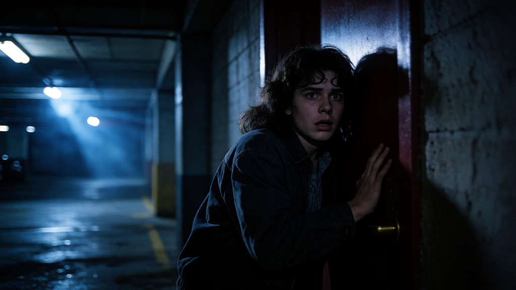 Retro Slasher Film Still