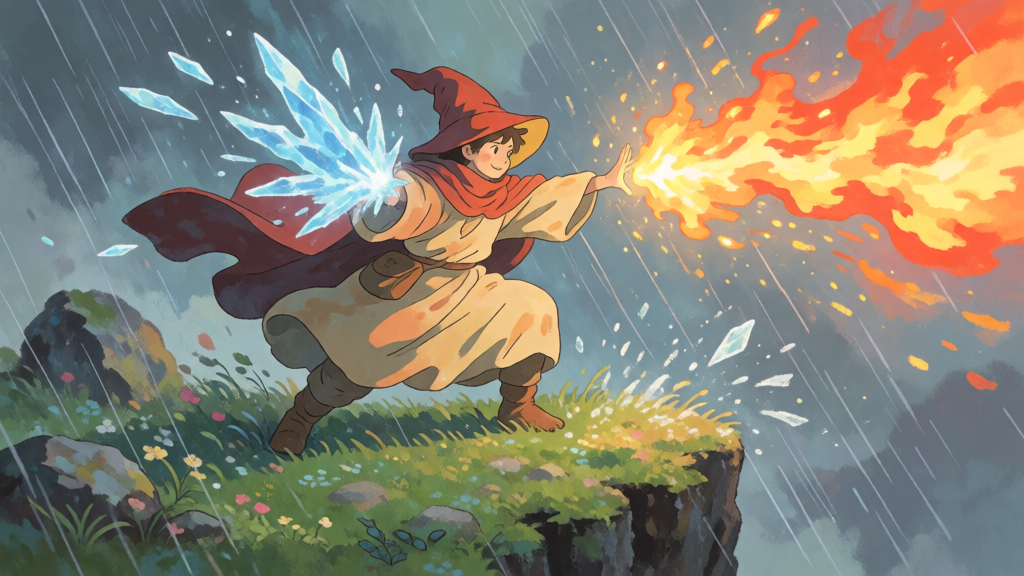 Spellcaster Mid-Cast