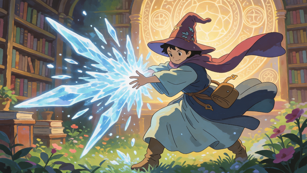 Spellcaster Mid-Cast