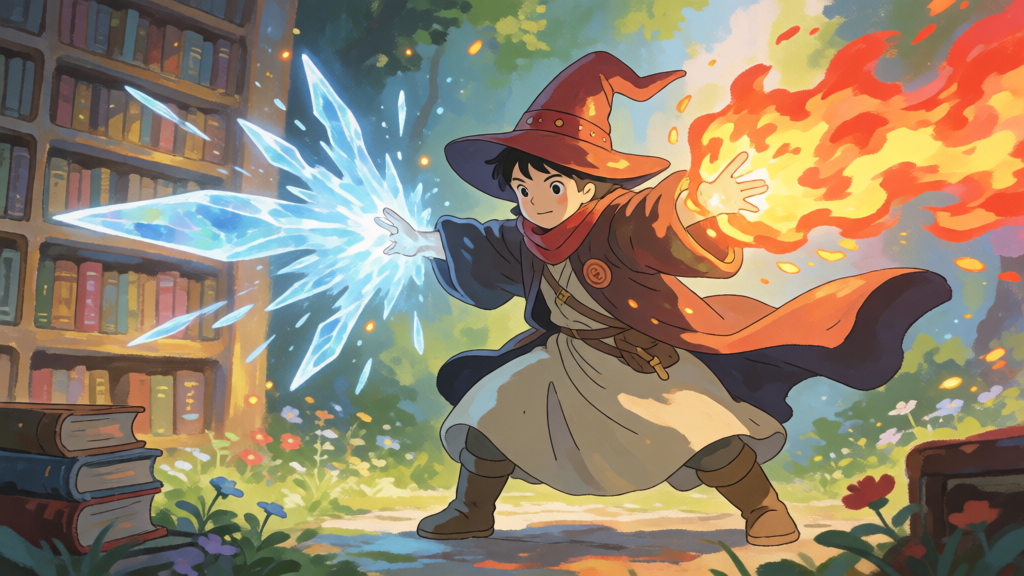 Spellcaster Mid-Cast