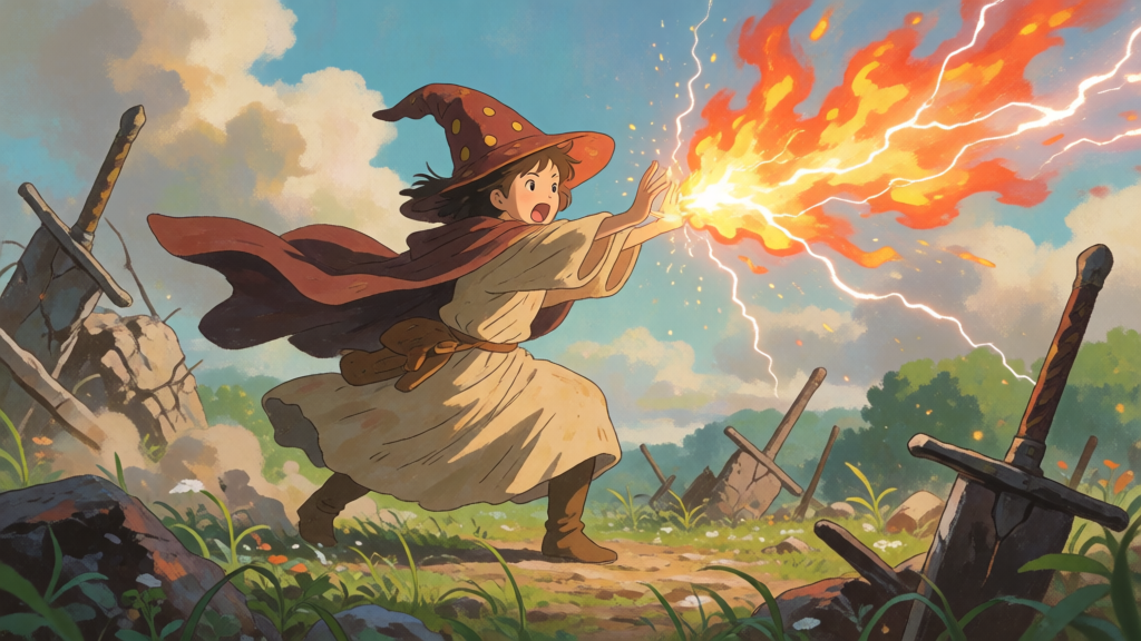 Spellcaster Mid-Cast